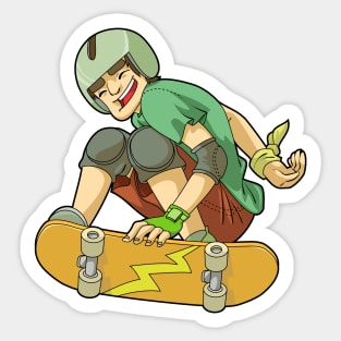 Skater Sticker